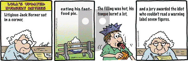 Lola on Friday September 21, 2018 Comic Strip