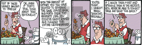 Monty on Saturday October 21, 2017 Comic Strip