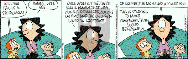 Baby Blues on Tuesday April 1, 2014 Comic Strip