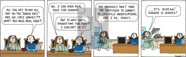 Cathy Classics - Saturday March 7, 2009 Comic Strip
