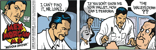 La Cucaracha on Thursday February 4, 2010 Comic Strip
