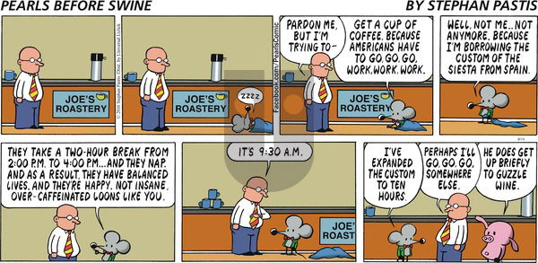 Pearls Before Swine on Sunday August 14, 2016 Comic Strip