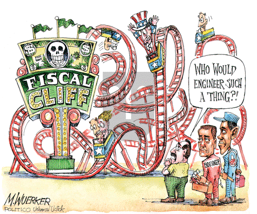 Matt Wuerker on Wednesday December 26, 2012 Comic Strip