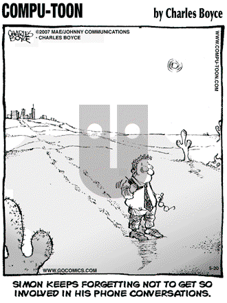 Compu-toon on Wednesday May 30, 2007 Comic Strip
