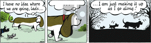 Fred Basset on Monday January 11, 2021 Comic Strip