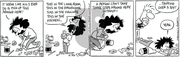 Baby Blues on Tuesday December 5, 1995 Comic Strip