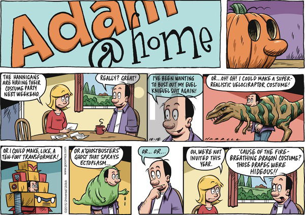 Adam@Home on Sunday October 18, 2015 Comic Strip