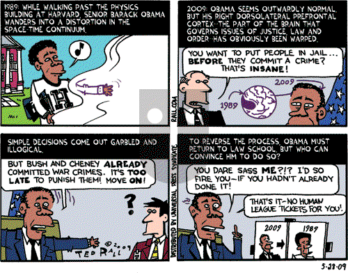 Ted Rall on Thursday May 28, 2009 Comic Strip