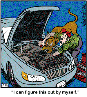 Marmaduke on Thursday April 18, 2013 Comic Strip