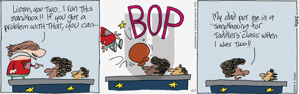 The Knight Life on Tuesday October 7, 2014 Comic Strip