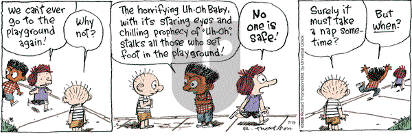 Cul de Sac on Thursday July 19, 2012 Comic Strip