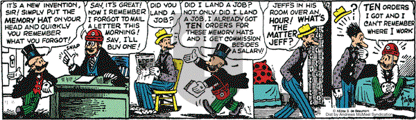 Mutt & Jeff - Thursday February 6, 2025 Comic Strip