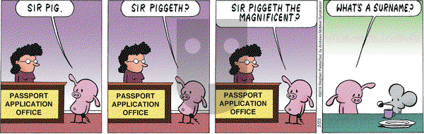 Pearls Before Swine on Saturday February 23, 2019 Comic Strip