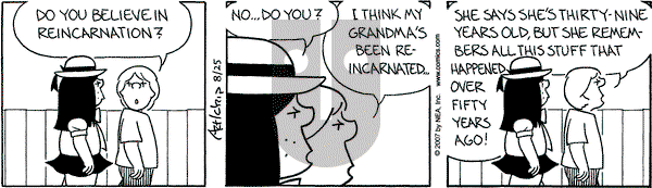 The Born Loser on Saturday August 25, 2007 Comic Strip