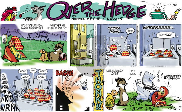 Over the Hedge on Sunday July 8, 2012 Comic Strip