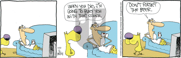 The Duplex on Friday April 22, 2016 Comic Strip