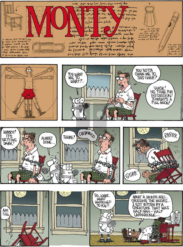 Monty on Sunday June 20, 2021 Comic Strip