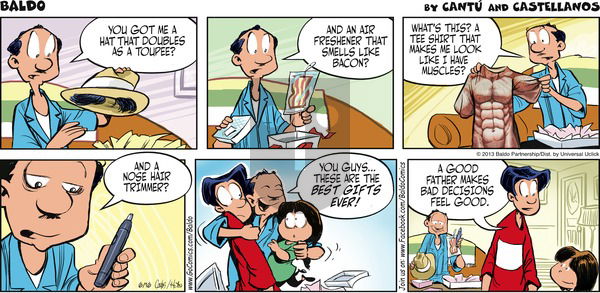 Baldo on Sunday June 16, 2013 Comic Strip