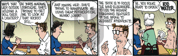 Monty on Wednesday April 15, 2015 Comic Strip