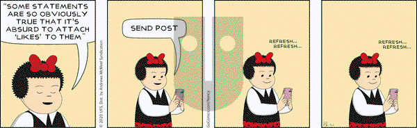 Nancy on Friday November 6, 2020 Comic Strip