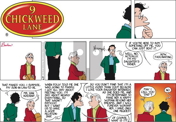 9 Chickweed Lane on Sunday April 27, 2025 Comic Strip