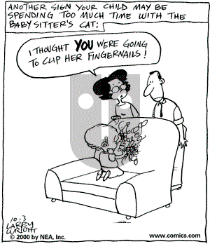 Kit 'N' Carlyle on Tuesday October 3, 2000 Comic Strip