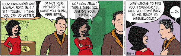 Luann on Tuesday November 8, 2011 Comic Strip