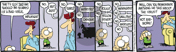 The Buckets on Monday November 10, 2014 Comic Strip
