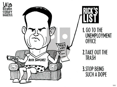 Lalo Alcaraz on Tuesday October 5, 2010 Comic Strip