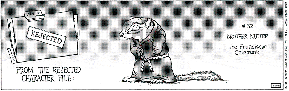 Get Fuzzy - Tuesday May 28, 2002 Comic Strip
