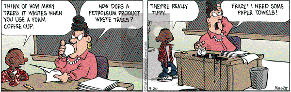 Frazz on Thursday September 20, 2012 Comic Strip