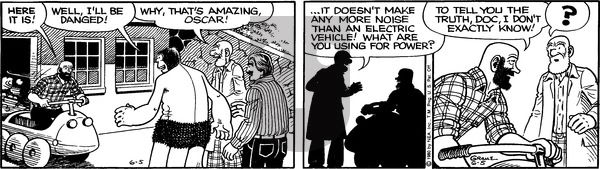 Alley Oop on Thursday June 5, 1980 Comic Strip