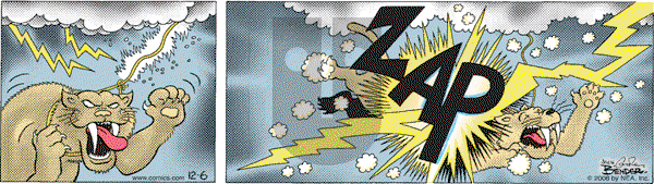 Alley Oop on Saturday December 6, 2008 Comic Strip