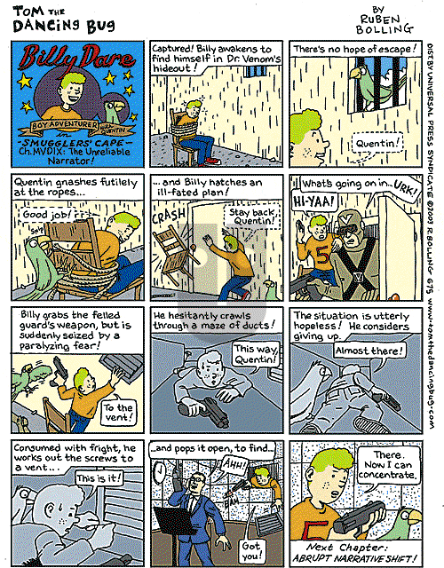 Tom the Dancing Bug on Saturday November 29, 2003 Comic Strip