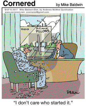 Cornered on Wednesday December 27, 2017 Comic Strip