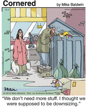 Cornered on Tuesday December 3, 2019 Comic Strip