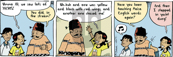 Ali's House on Monday May 10, 2021 Comic Strip