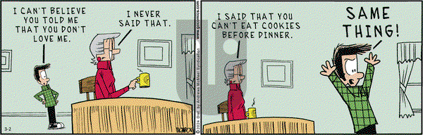 Grand Avenue on Saturday March 2, 2024 Comic Strip