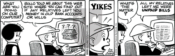 Nancy on Saturday August 24, 2002 Comic Strip