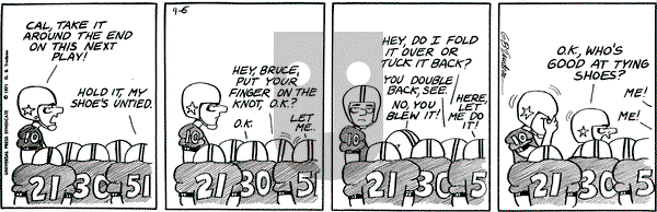 Doonesbury on Monday September 6, 1971 Comic Strip