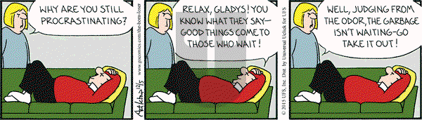 The Born Loser on Saturday December 5, 2015 Comic Strip