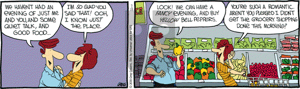 The Buckets on Monday July 13, 2015 Comic Strip
