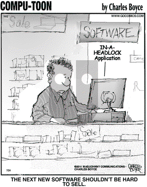 Compu-toon on Thursday July 24, 2014 Comic Strip