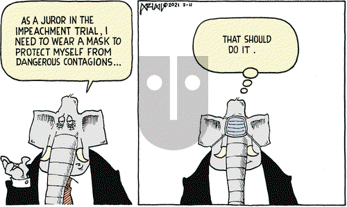 Robert Ariail on Thursday February 11, 2021 Comic Strip
