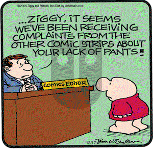 Ziggy on Thursday December 17, 2009 Comic Strip