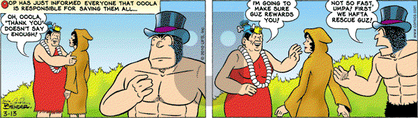 Alley Oop on Saturday March 13, 2010 Comic Strip