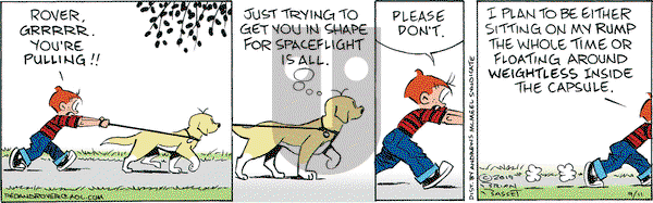 Red and Rover on Wednesday September 11, 2019 Comic Strip