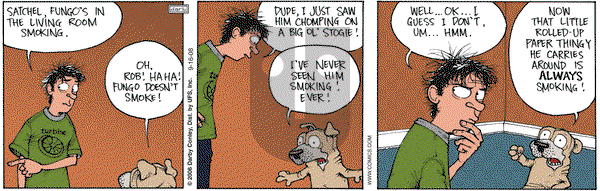 Get Fuzzy on Tuesday September 16, 2008 Comic Strip