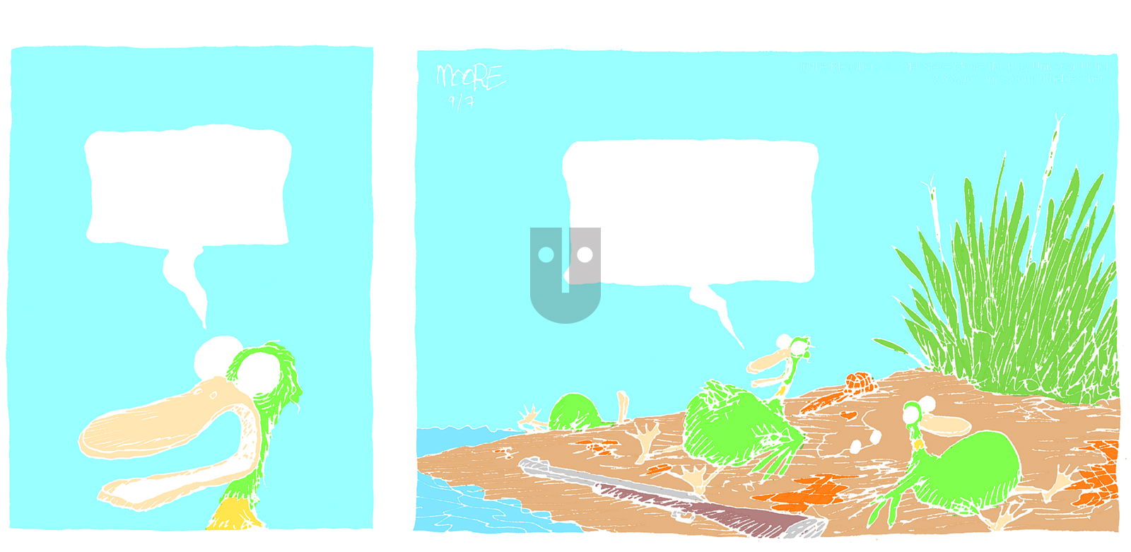 In the Bleachers on Sunday September 7, 2014 Comic Strip