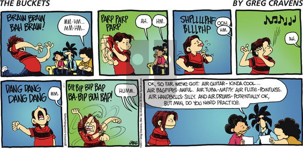 The Buckets on Sunday July 9, 2017 Comic Strip
